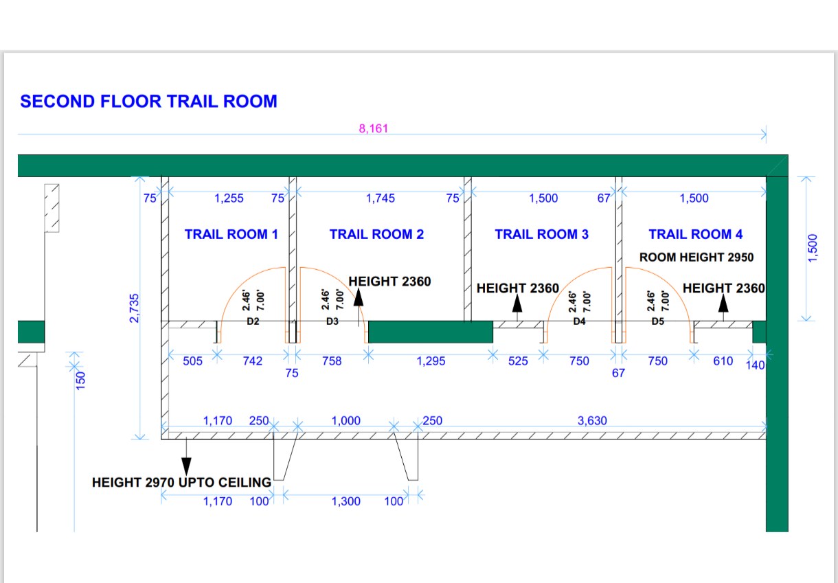 Trail room