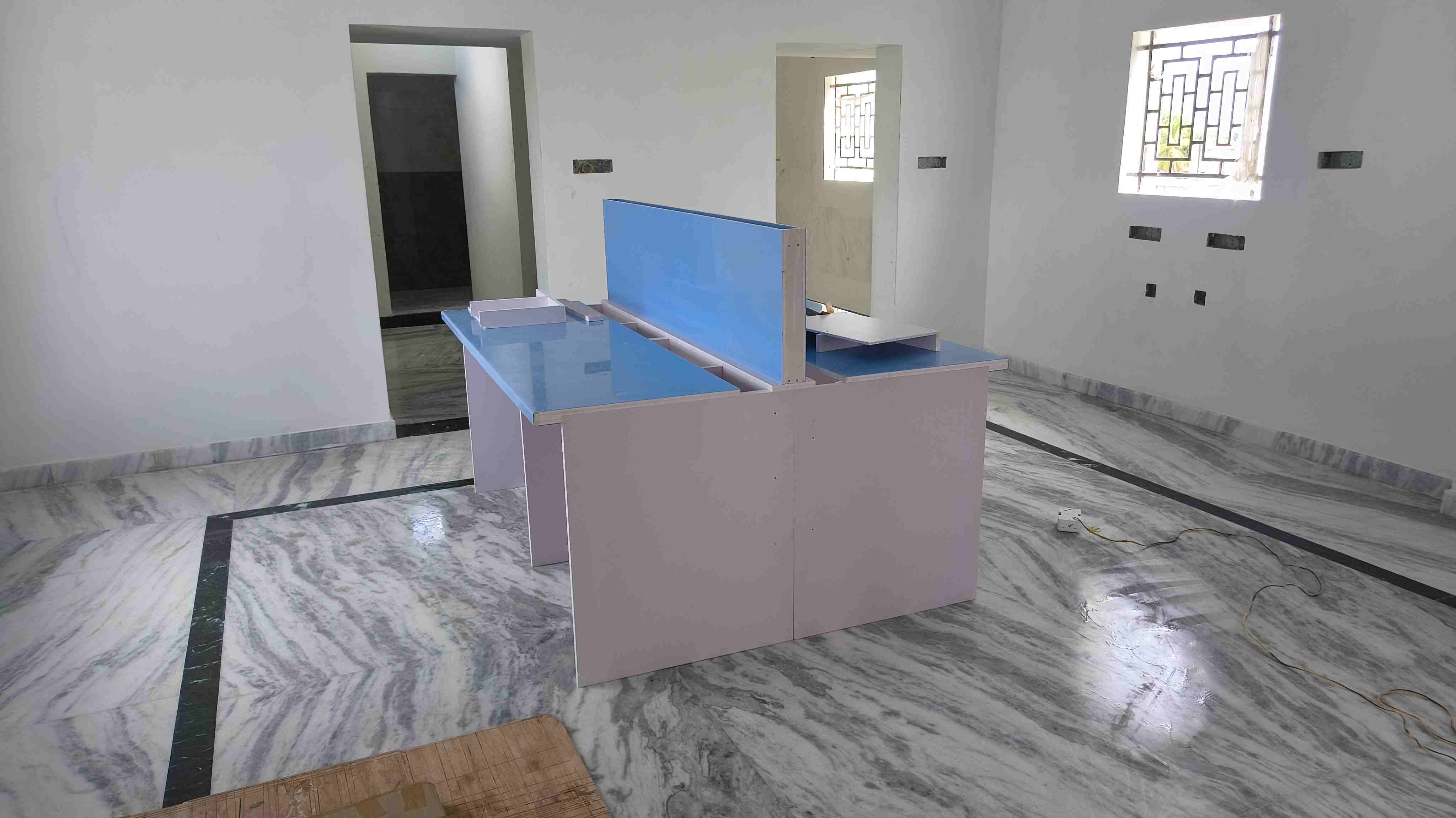 Blue Acrylic